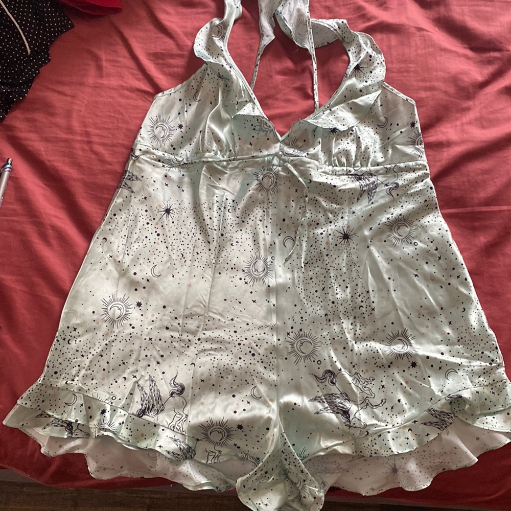 Victoria’s Secret lingerie silk romper
